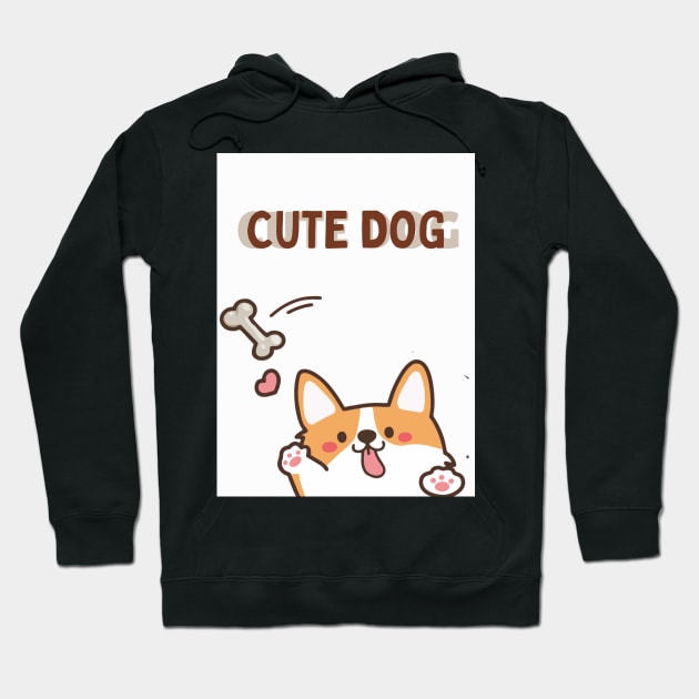 Cute Dog Hoodie by milicab